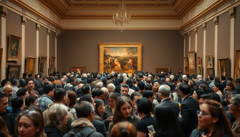 Pengunjung Pameran Seni Pengunjung Pameran Seni