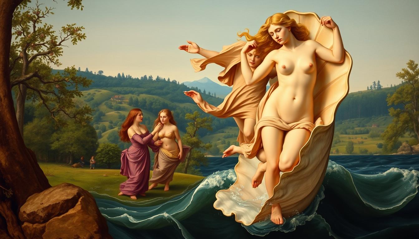 THE BIRTH OF VENUS