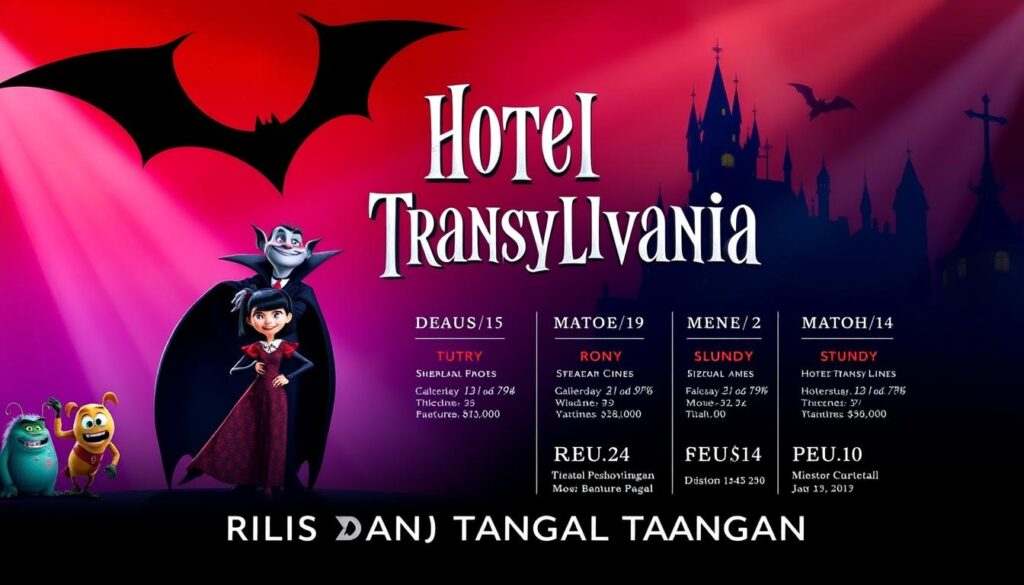 jadwal rilis Hotel Transylvania jadwal rilis Hotel Transylvania