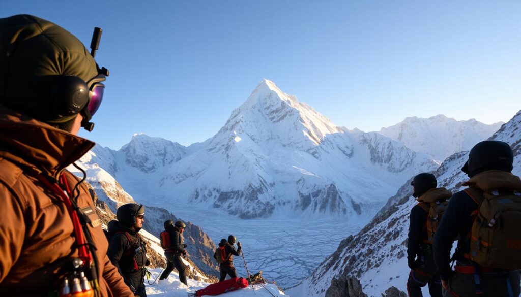 Pendakian Gasherbrum II dengan Teknologi