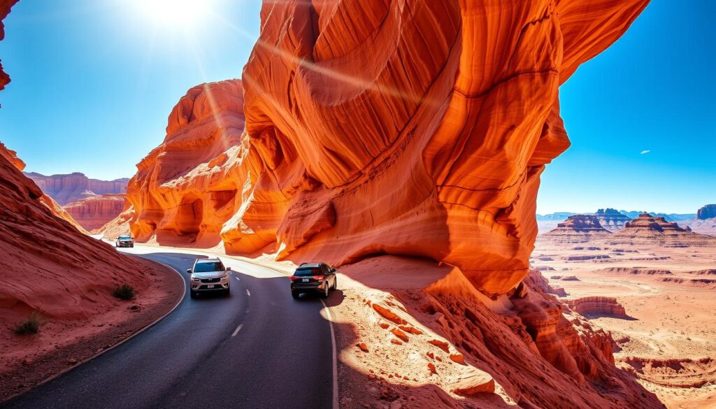 Transportasi menuju Antelope Canyon Transportasi menuju Antelope Canyon