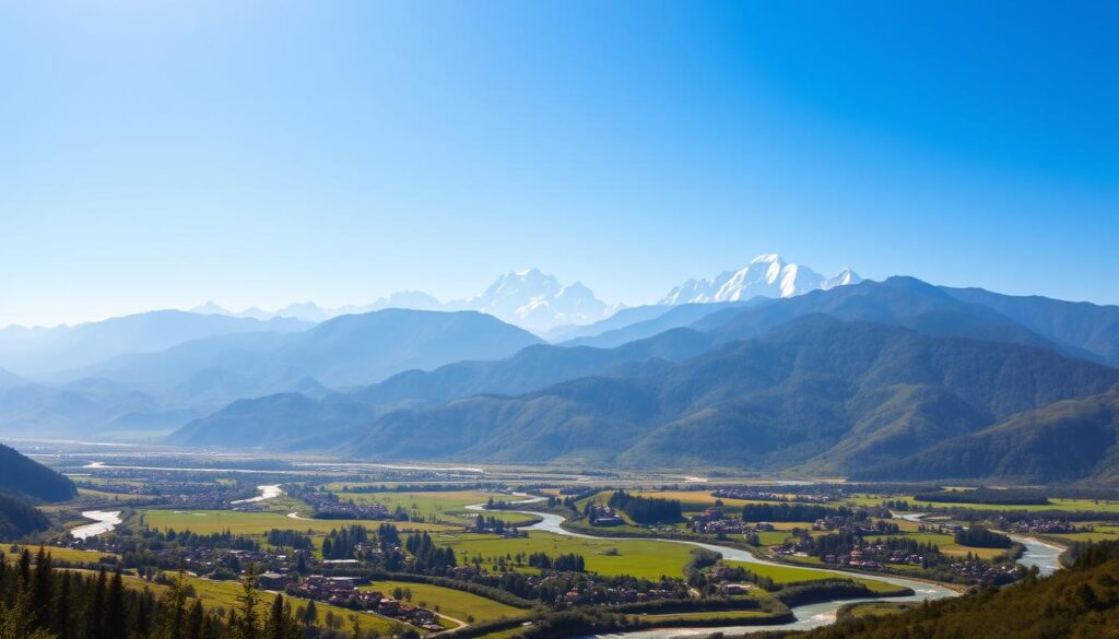 Pegunungan Himalaya di Bhutan Pegunungan Himalaya di Bhutan