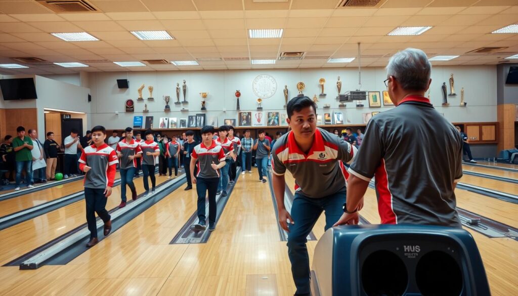 pembinaan atlet bowling