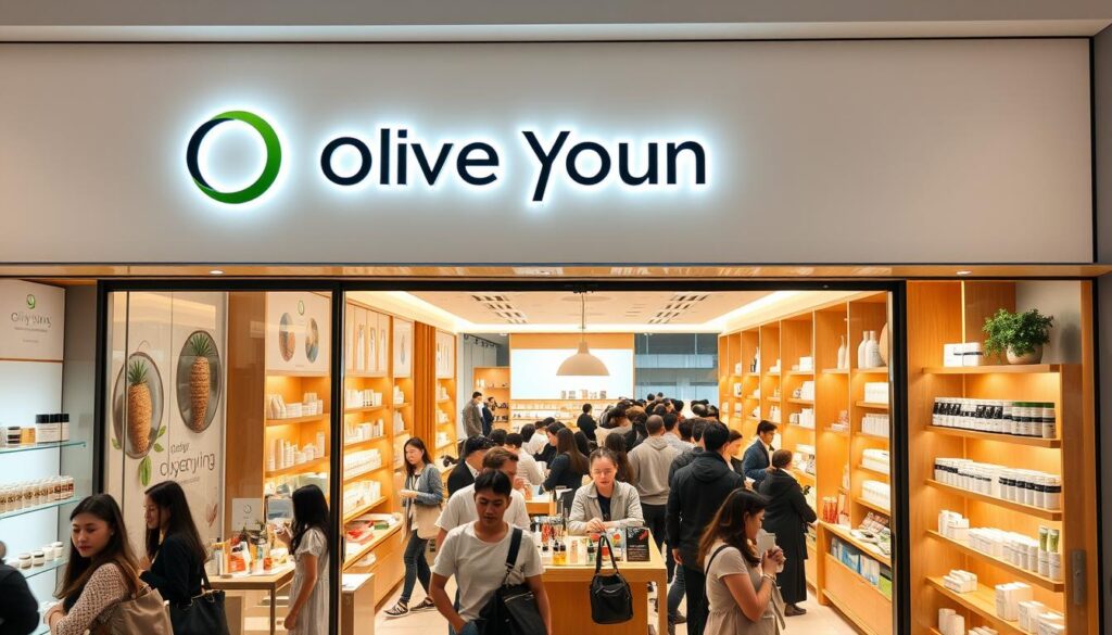 toko online olive young