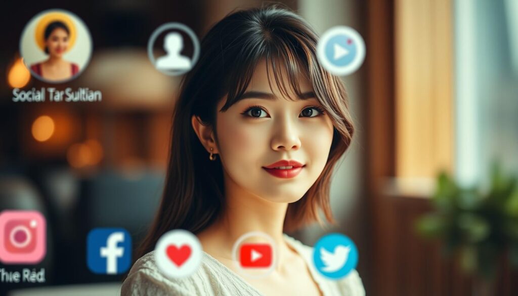 Chae Rim media sosial