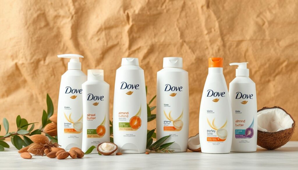 Dove hair care products with natural ingredients