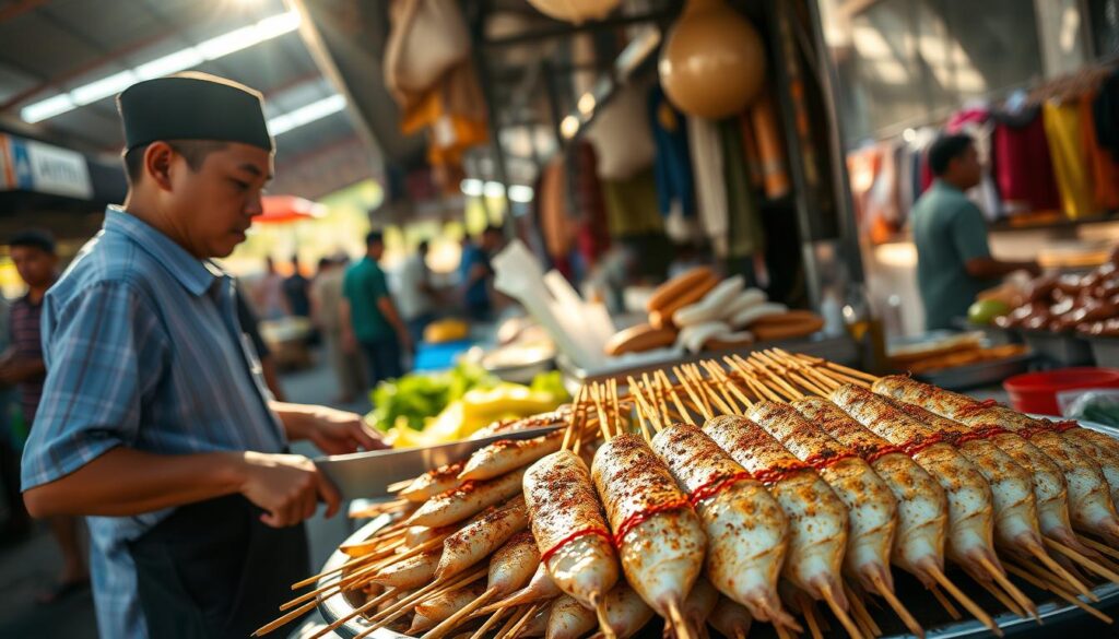 SATE BANDENG di Pasar Tradisional SATE BANDENG di Pasar Tradisional