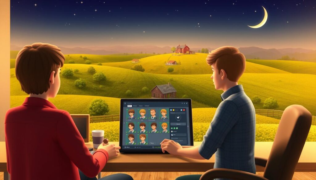 Pembuatan Karakter HARVESTMOON Pembuatan Karakter HARVESTMOON