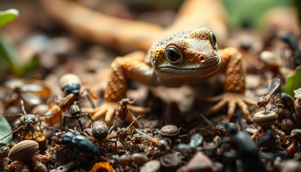 rantai makanan cicak