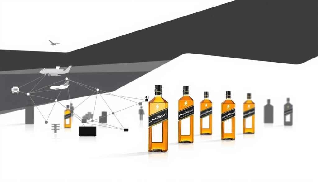 saluran distribusi Johnnie Walker saluran distribusi Johnnie Walker