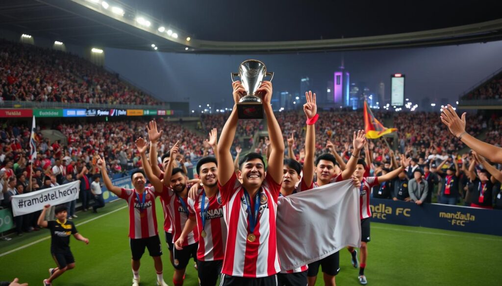 dampak kemenangan Mandala FC
