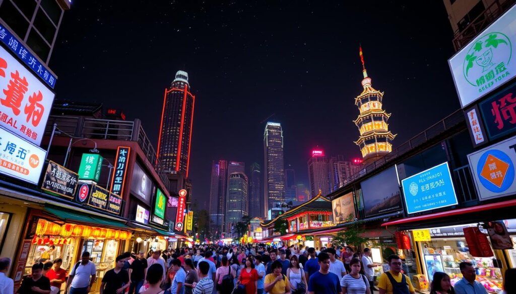 Aktivitas Malam di Taipei